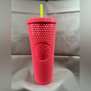 Starbucks Dragonfruit Gloss Studded Tumbler